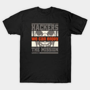 Hackers skull T-Shirt